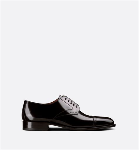 dior black leather derby shoes|Dior Oblique Derby Shoes in Black for Men .